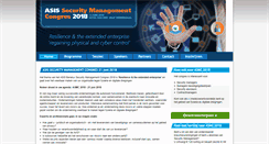 Desktop Screenshot of congres.securitymanagement.nl